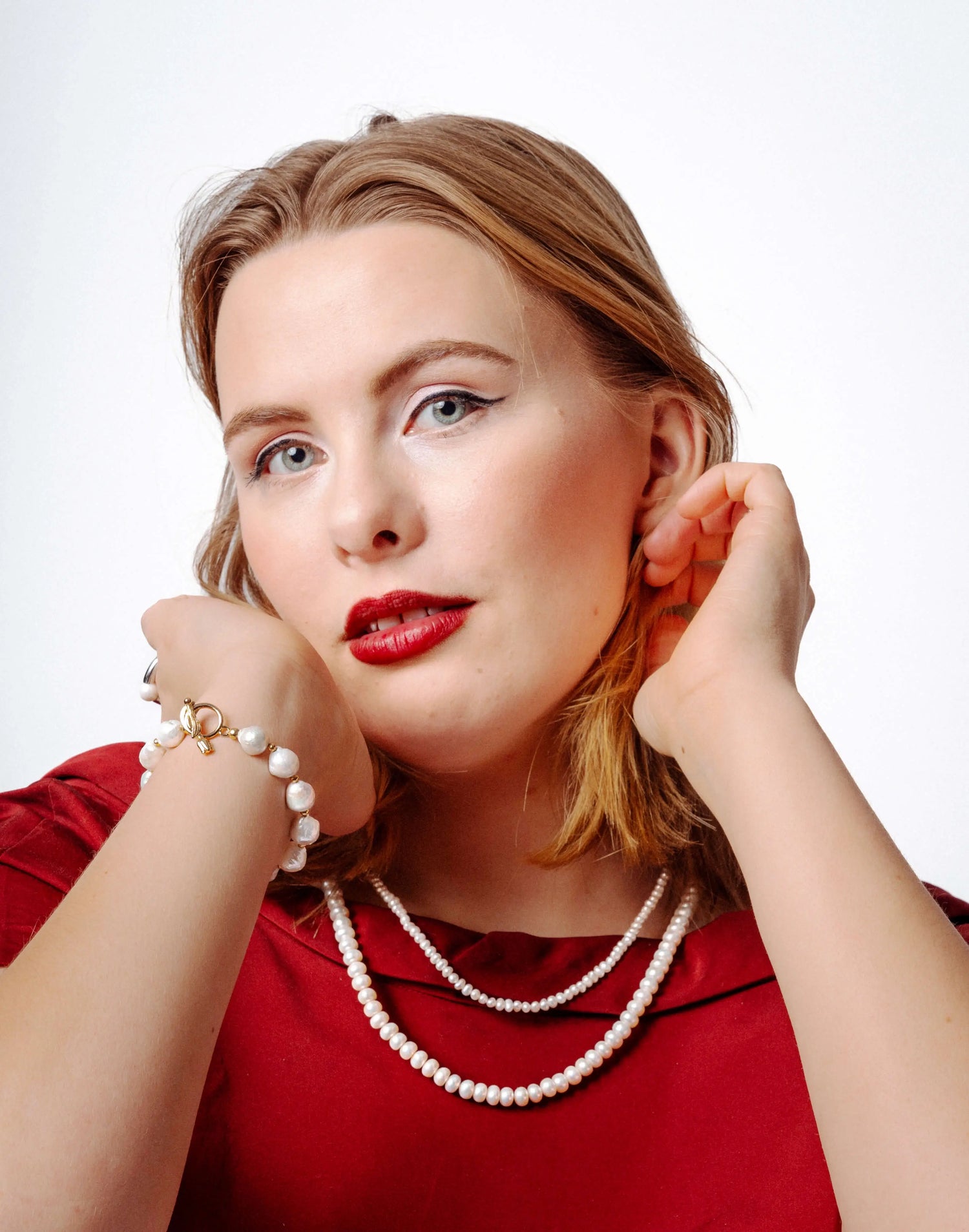 a new chapter 18K guldpläterad armband