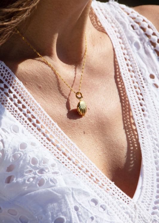 My love 18K guldpläterat halsband