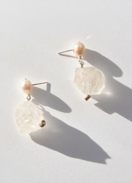 sealed with ice sterling silver örhängen