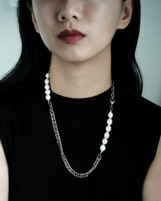 Storm Voyager Barockpärla Sterling Silver Halsband