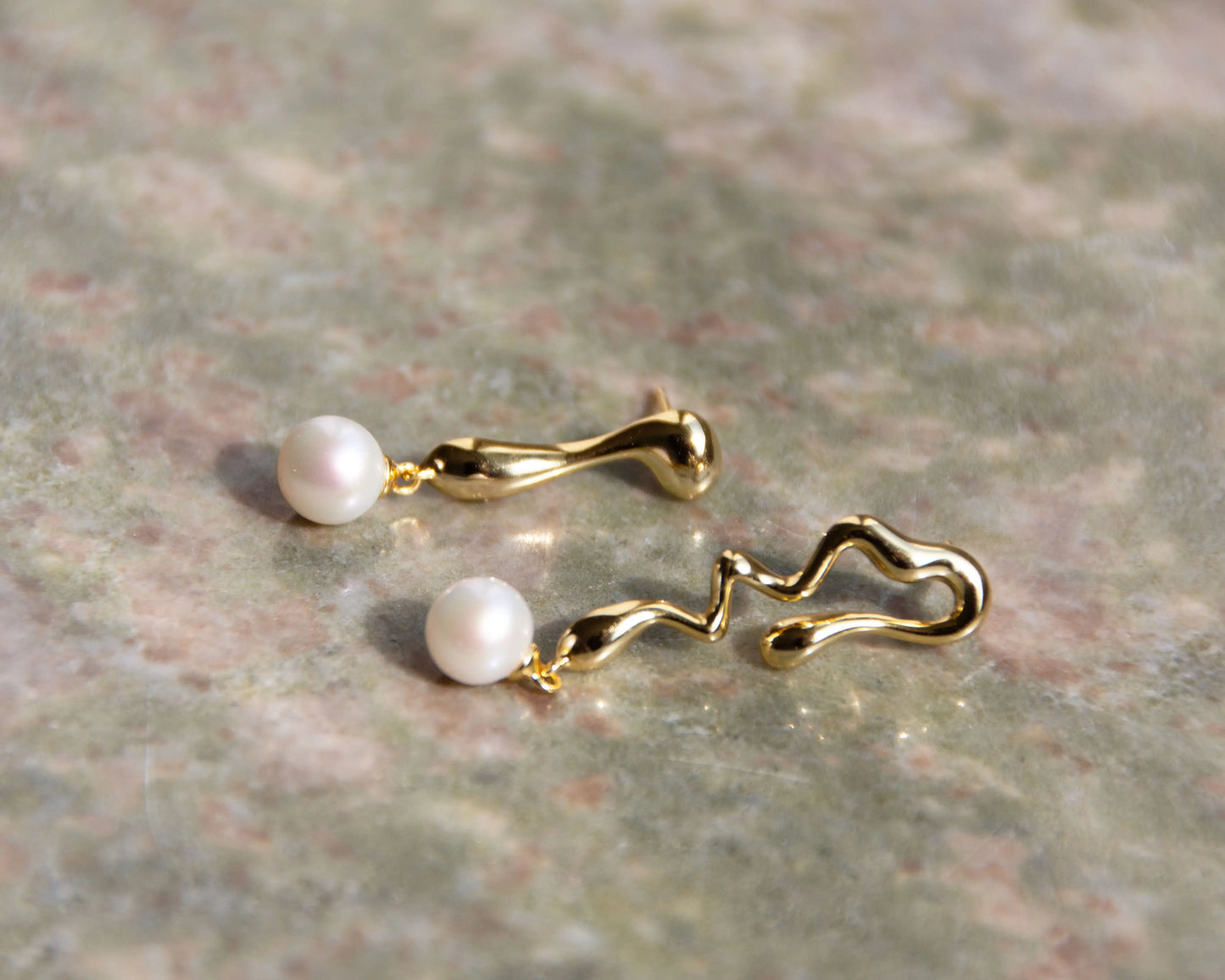 Dali‘s Dream 18K Gold-plated / Sterling Silver Earrings