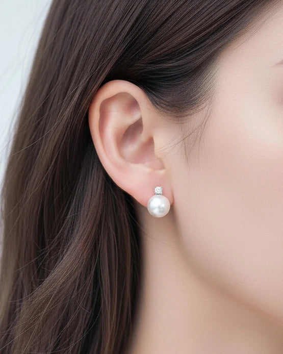 eternity strling silver örhängen