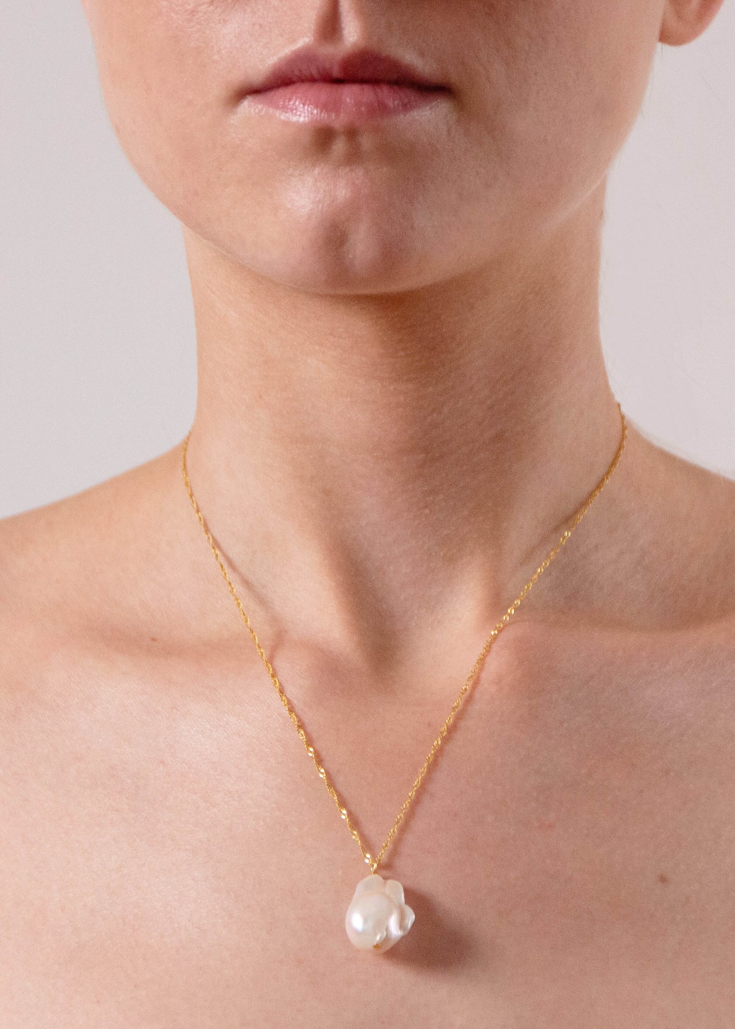 manifest 18K guldpläterat halsband