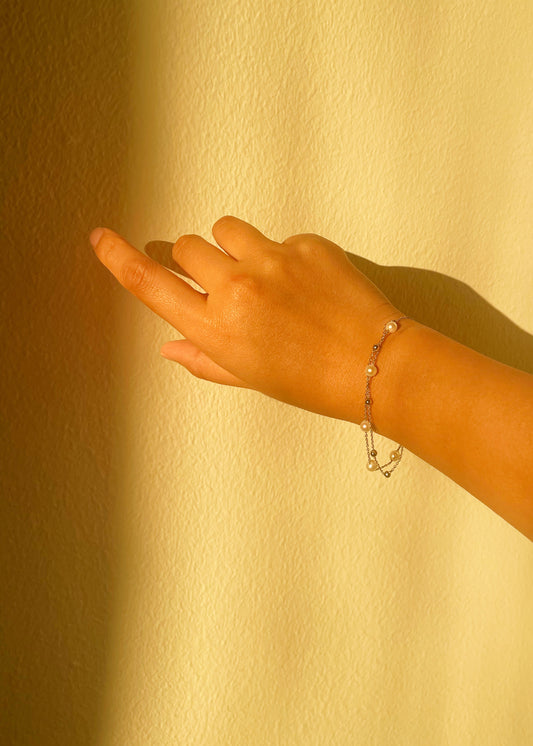 pure love sterling silver armband