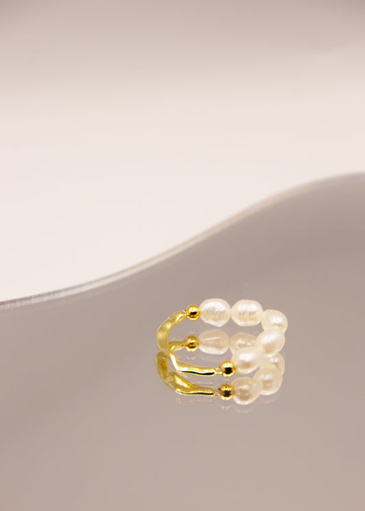 Sense and Sensibility 18K guldpläterat ring