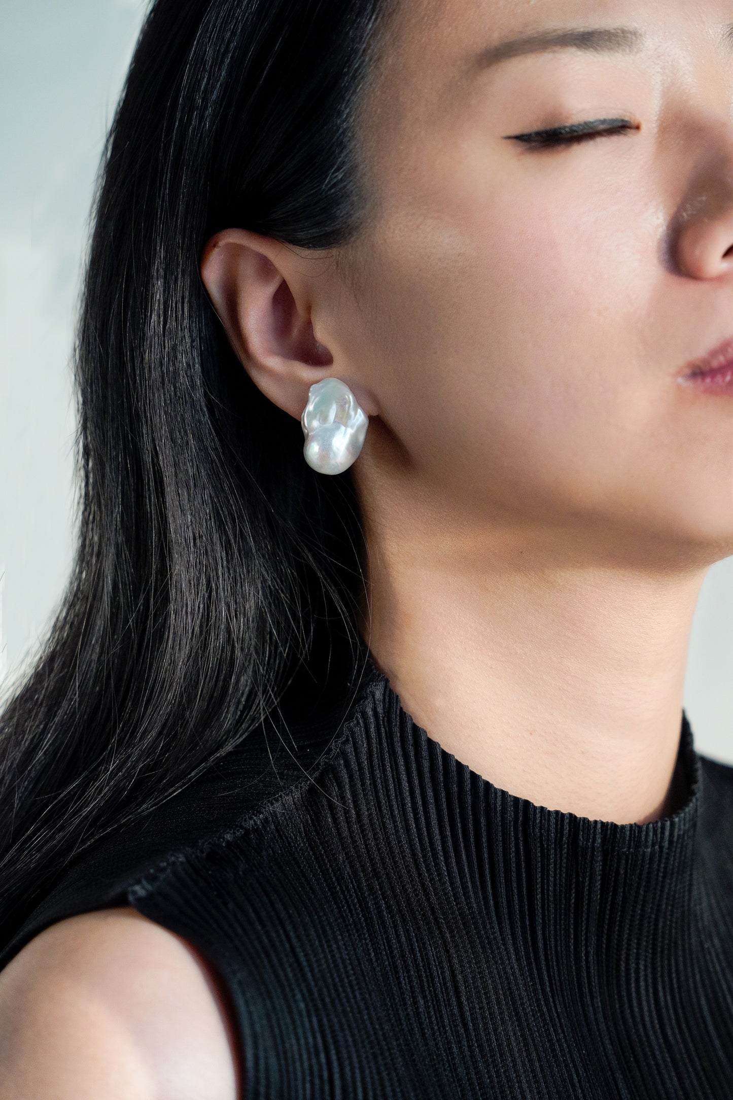 sjöjungfru sterling silver örhängen