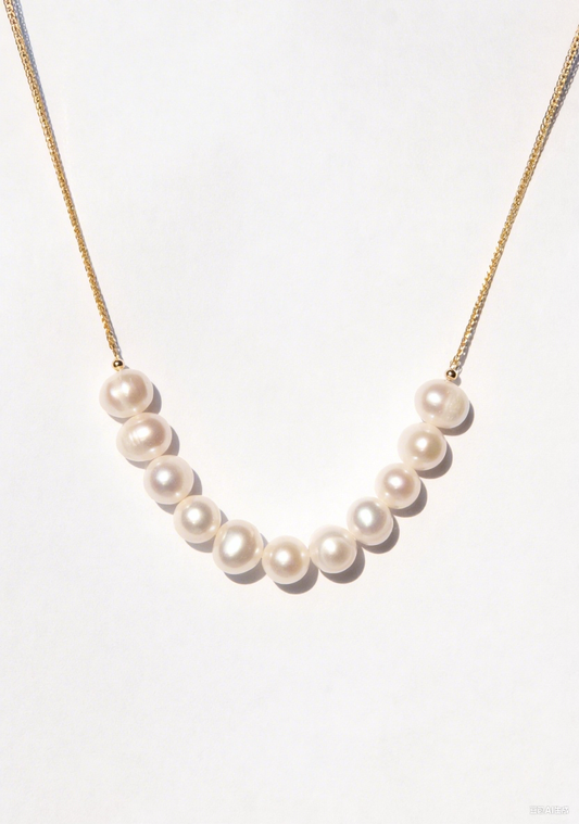 close yo you 18K guldpläterat halsband