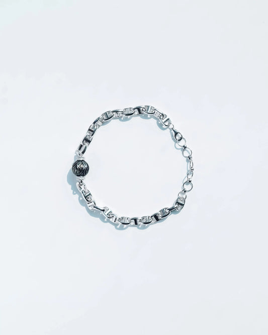 Dragon Dream tahitian pearl sterling silver armband