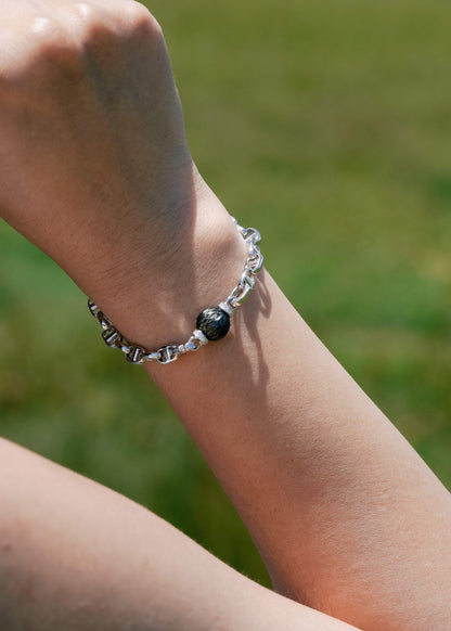 Dragon Dream Tahitipärlor Sterling Silver Armband