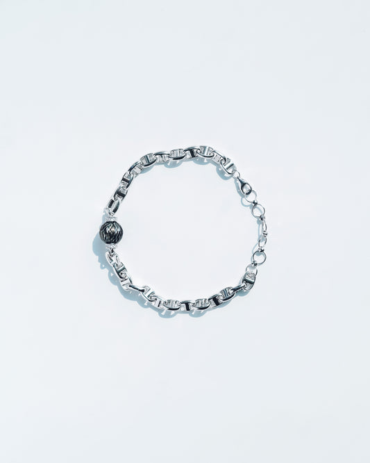 Dragon Dream tahitian pearl sterling silver armband
