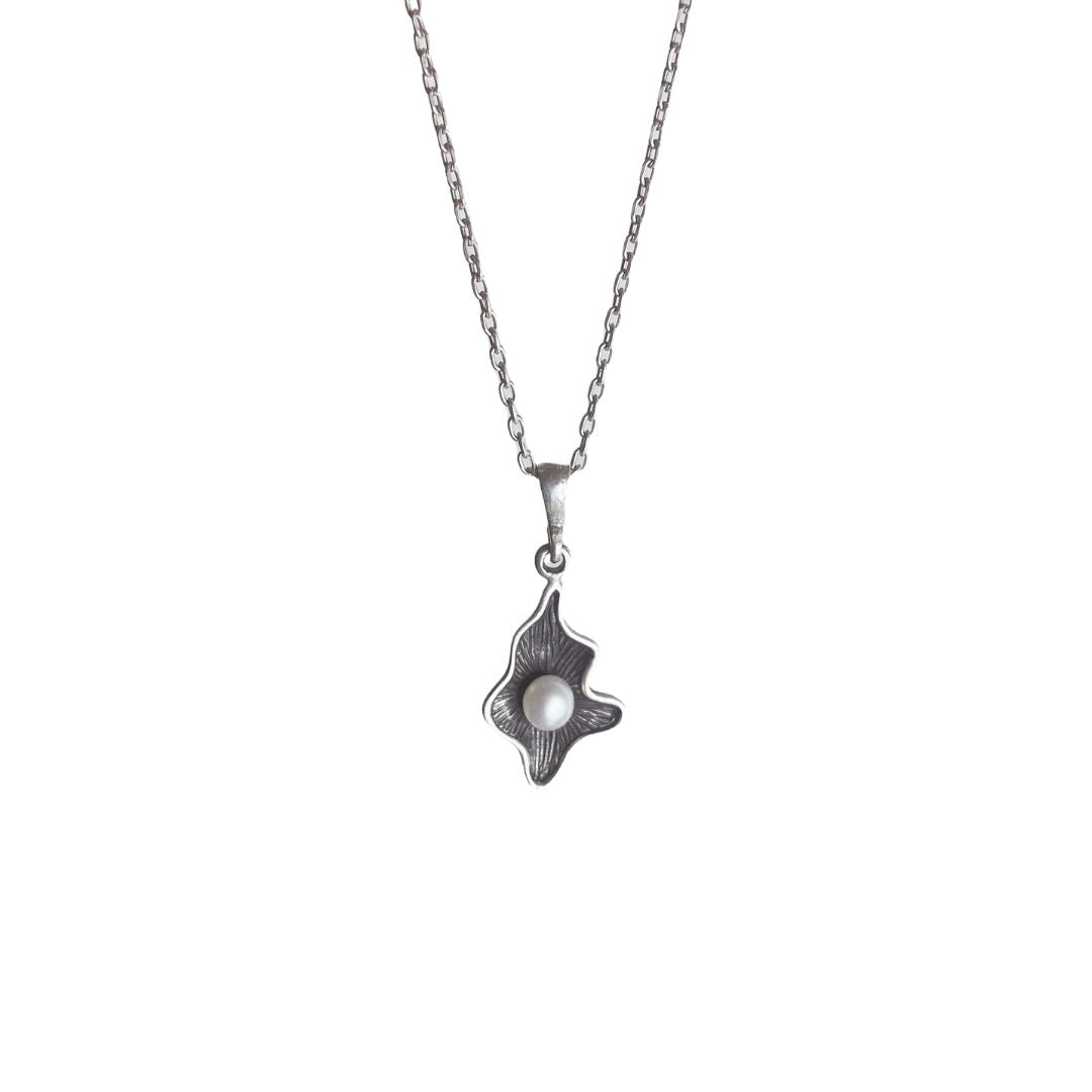 Horizon sterling silver halsband liten