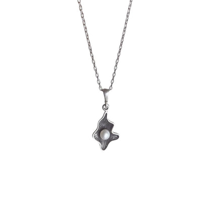 Horizon sterling silver halsband liten