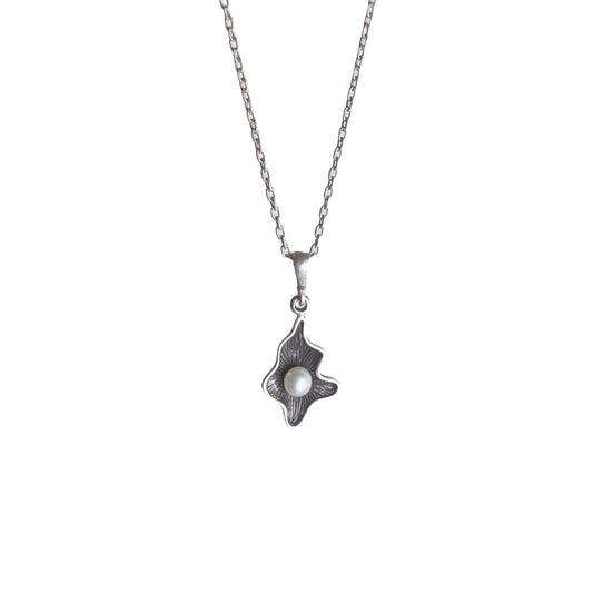 Horizon sterling silver halsband liten