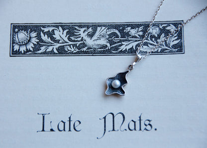 Horizon sterling silver halsband liten