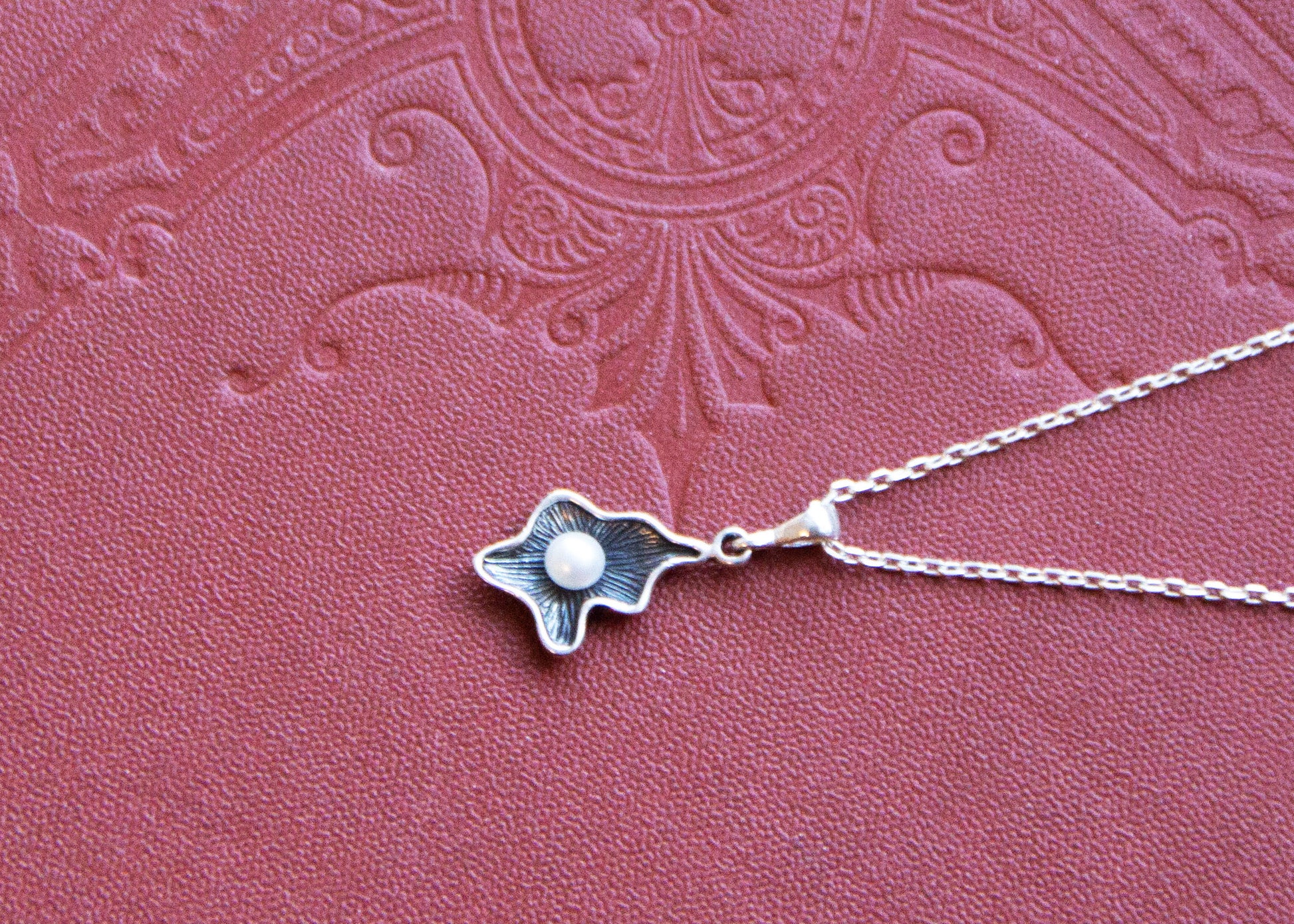 Horizon sterling silver halsband liten