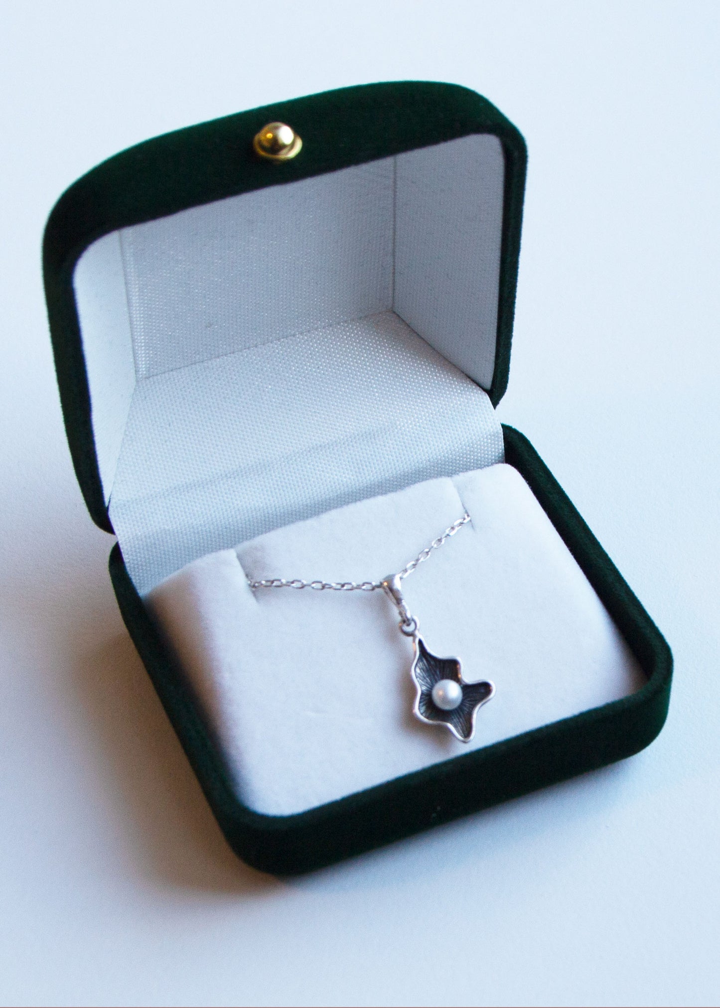 Horizon sterling silver halsband stor