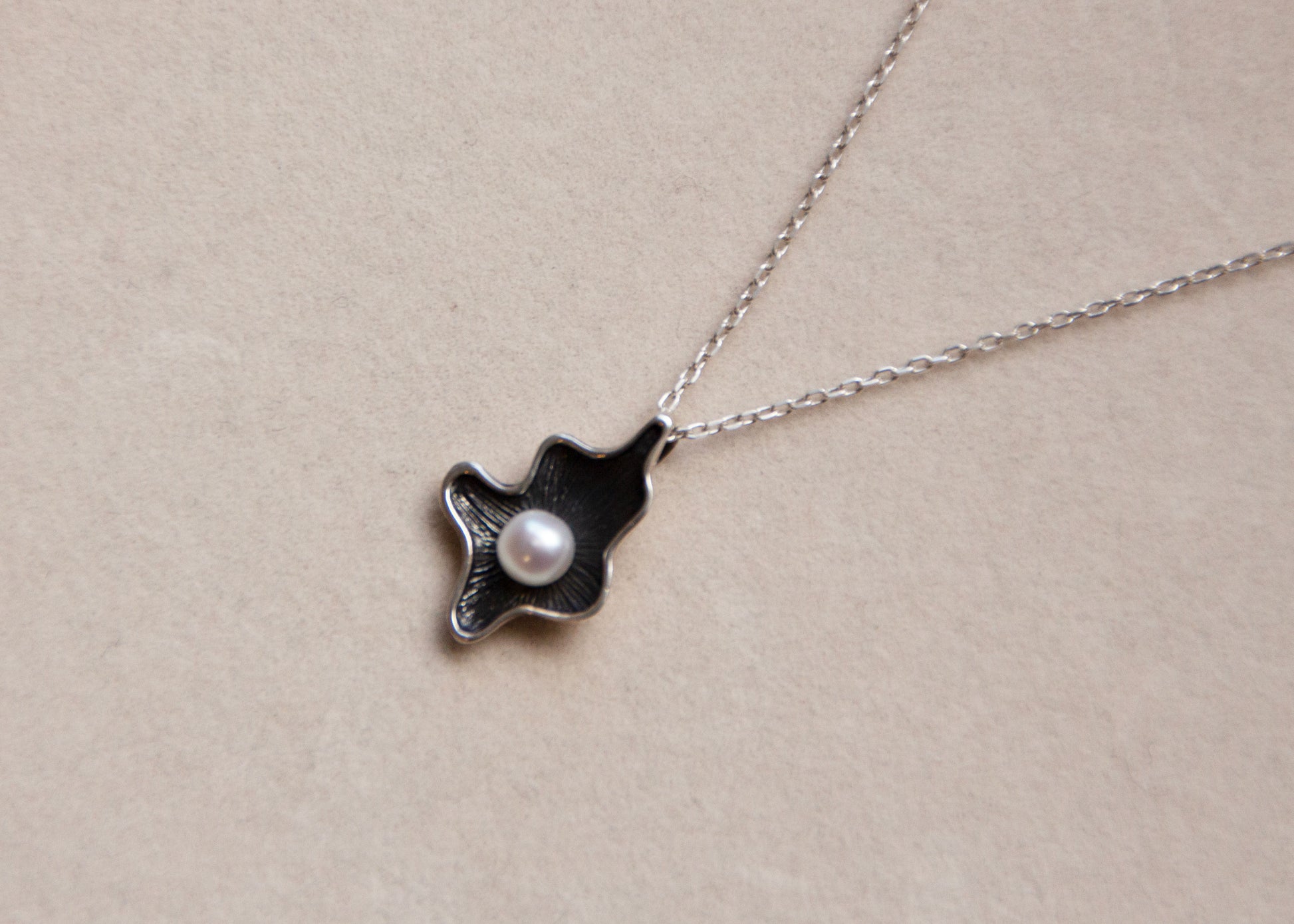 Horizon sterling silver halsband stor
