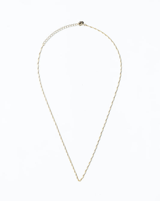 Lost Poem 18K goldplated wave chain