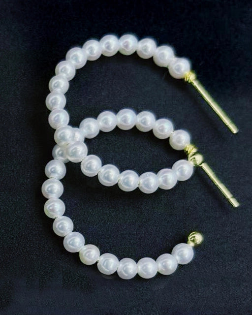 Luna 18K Guldpläterade Örhänge