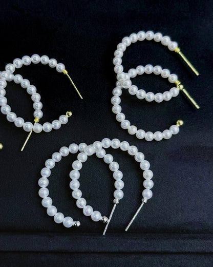 Luna 18K Guldpläterade Örhänge