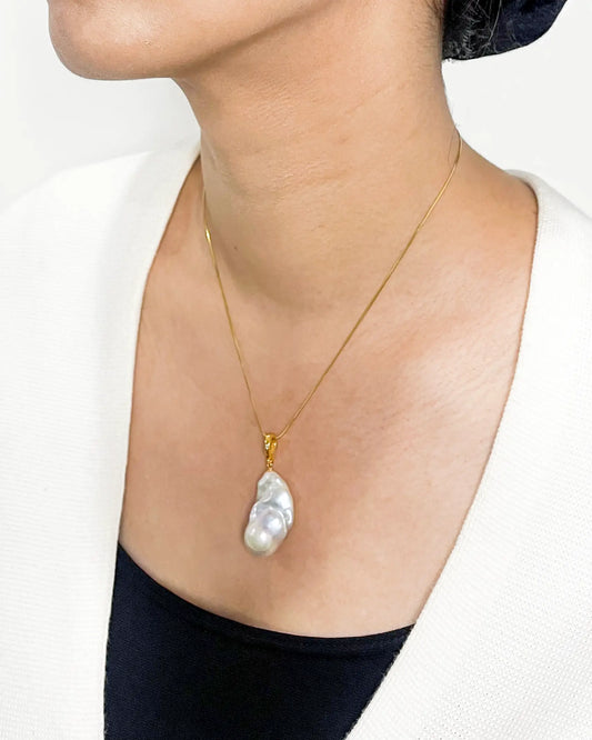 Manifest Baroque 18K Gold-plated Necklace