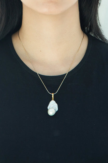 Manifest Barock 18K Guldpläterat Halsband