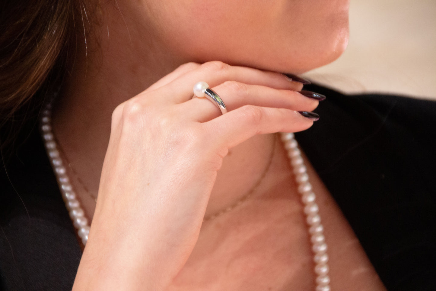 Modern Chivalry Sterling Silver ring 