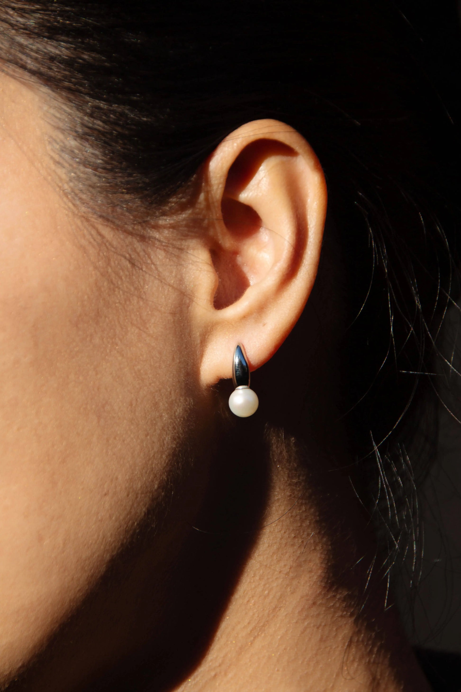 Moondust 18K guldpläterat örhängen 