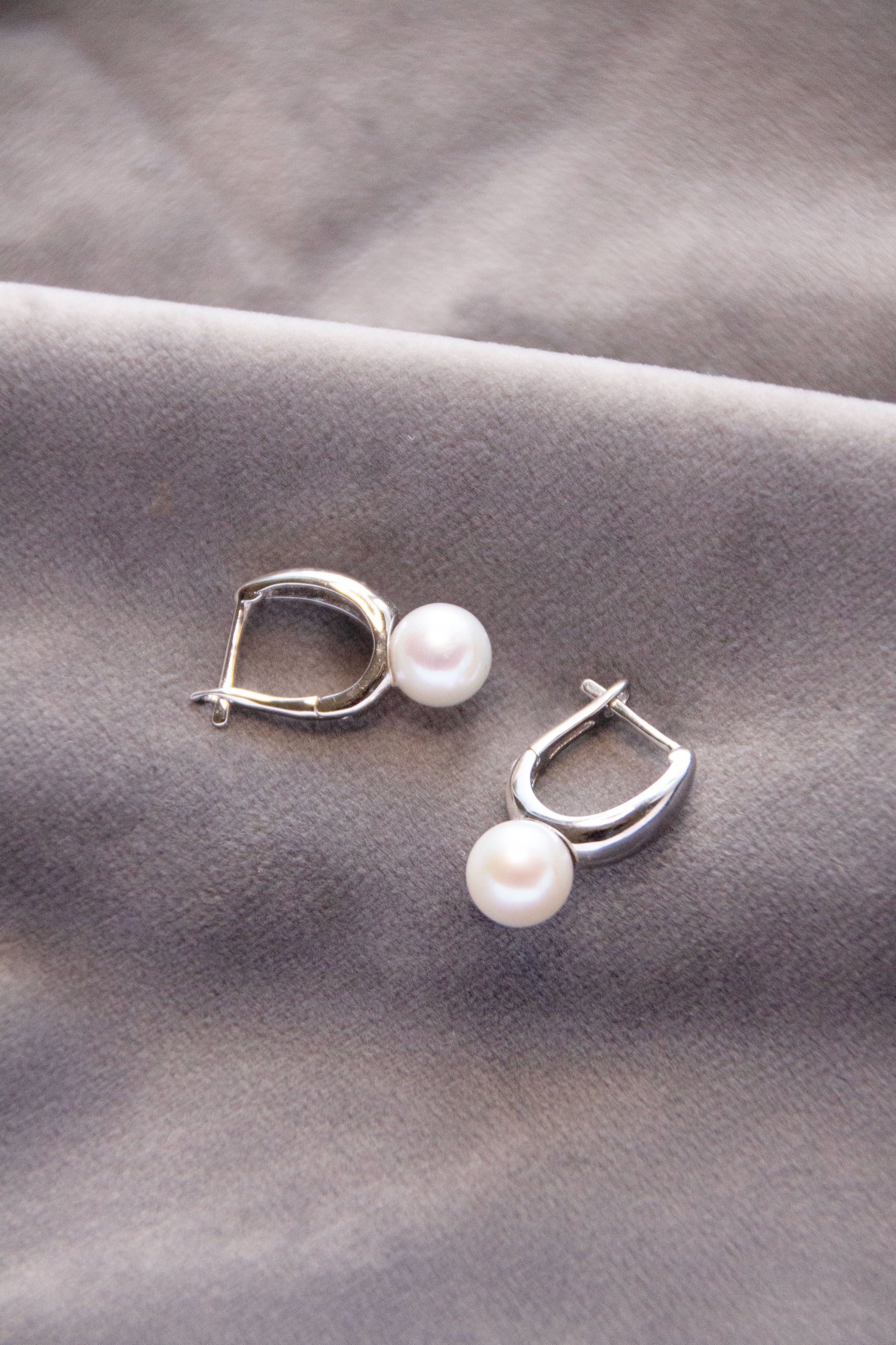 Moondust Sterling  Silver örhängen