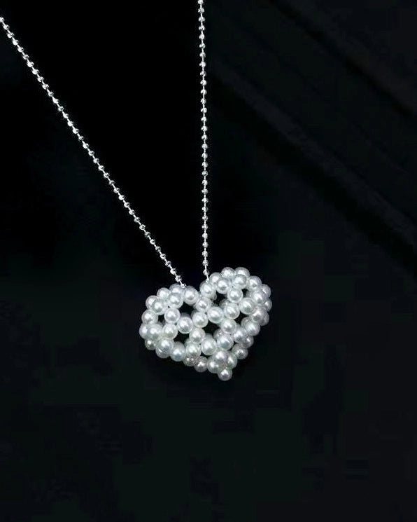 Shape of the Heart Sterling Silver Halsband