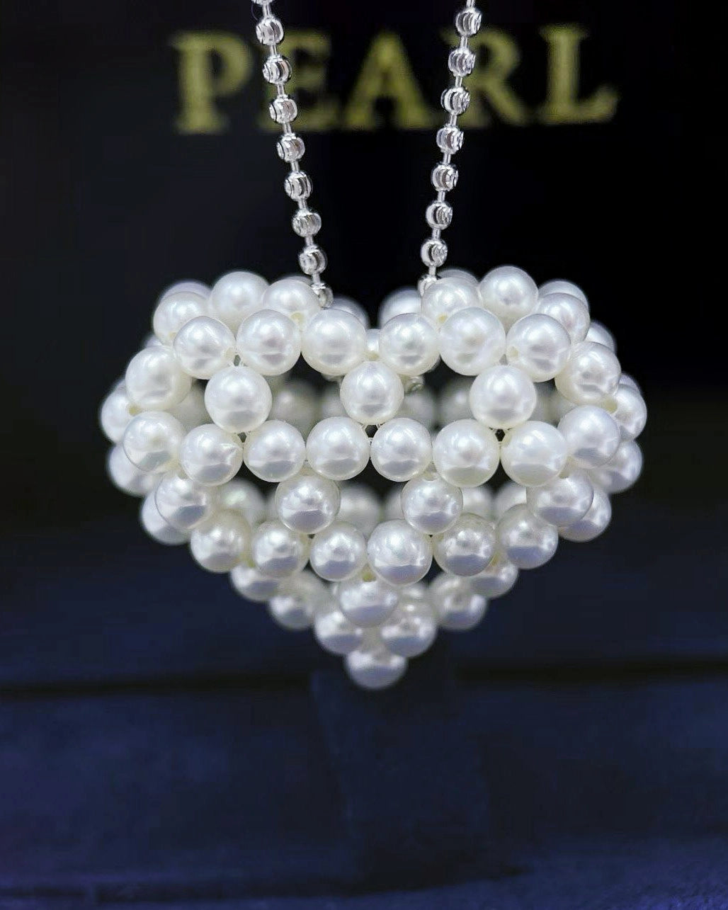 Shape of the Heart Sterling Silver Halsband