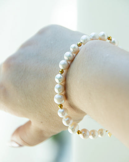 Smultronställe Silver 18K Guldpläterad Armband