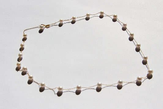 Starry Night 18K Guld halsband 