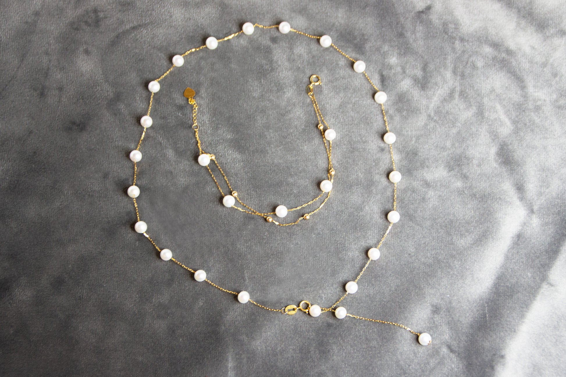 Starry Night 18K Guld halsband set