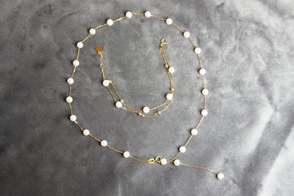 Starry Night 18K Guld halsband set