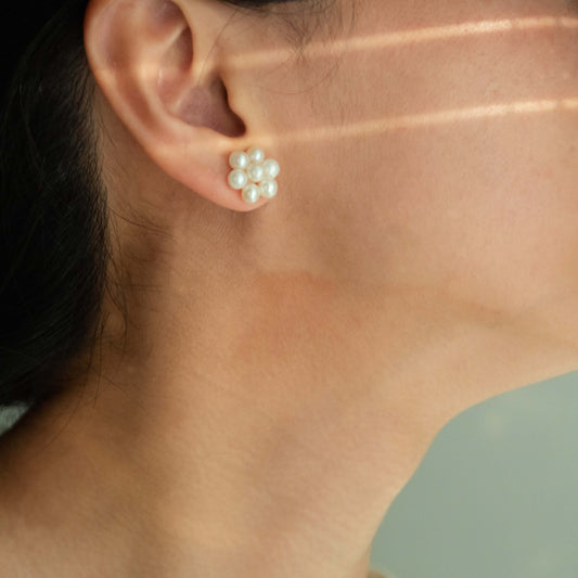 tusensköna sterling silver örhängen