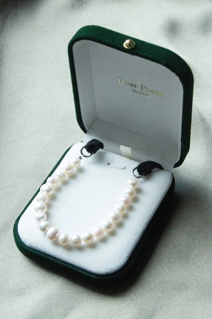 ballet velvet adjustable necklace 