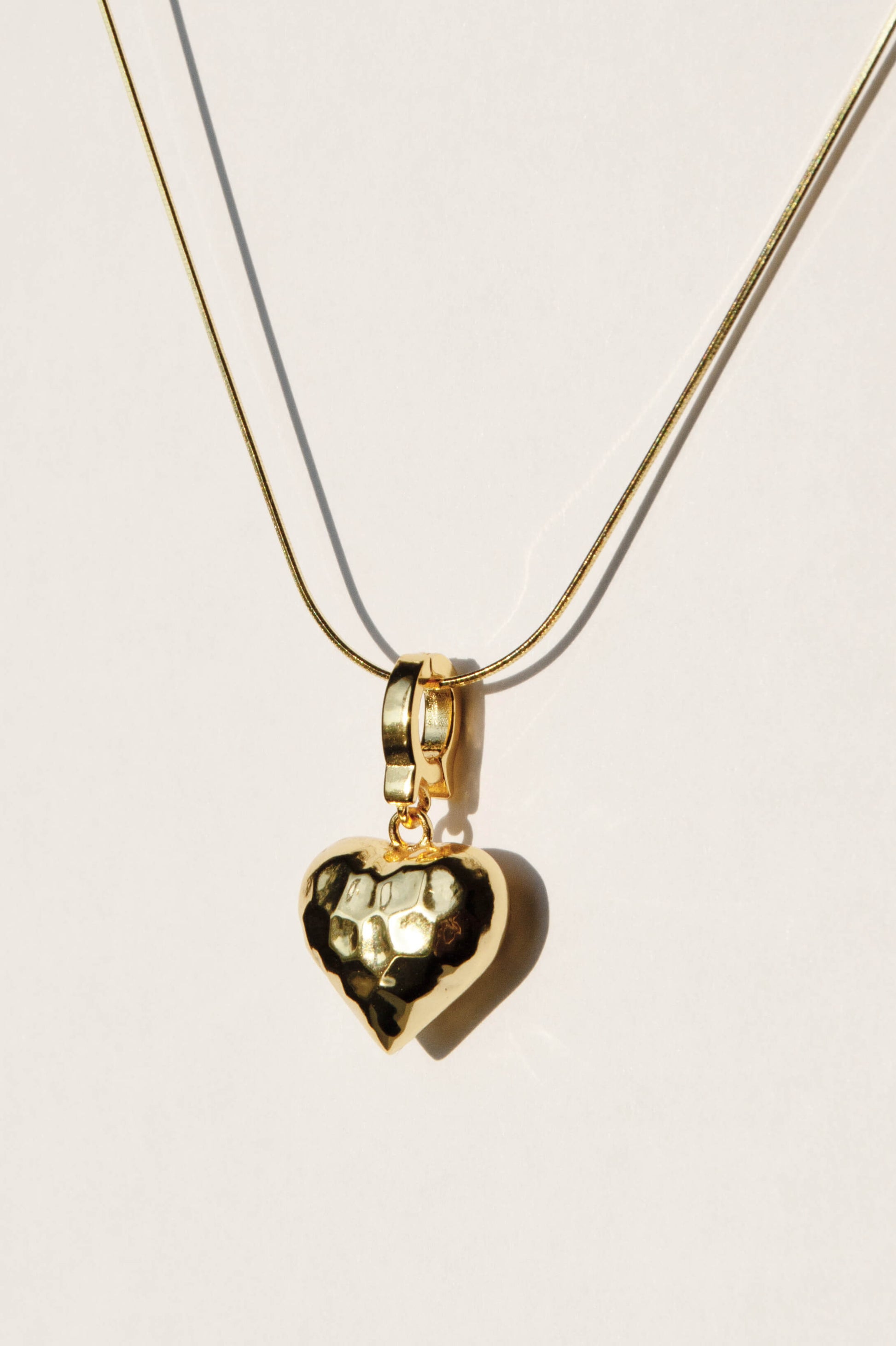 beating for you 18K guldpläterade halsband
