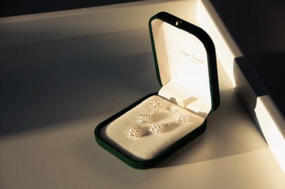 clover sterling silver armband