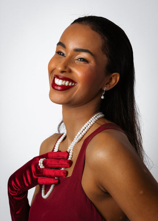 dive into love sterling silver halsband set