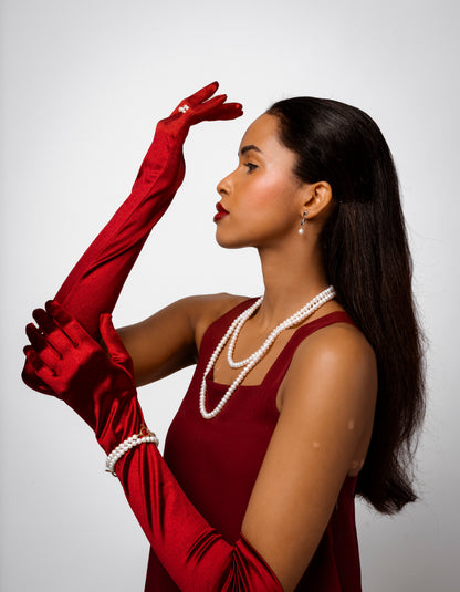 dive into love sterling silver halsband set