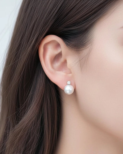 eternity strling silver örhängen