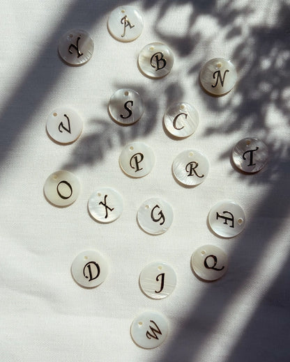The Letter 18K Guldpläterat Halsband