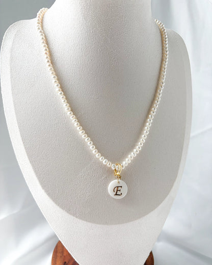 The Letter Initial 18K Gold-plated Necklace