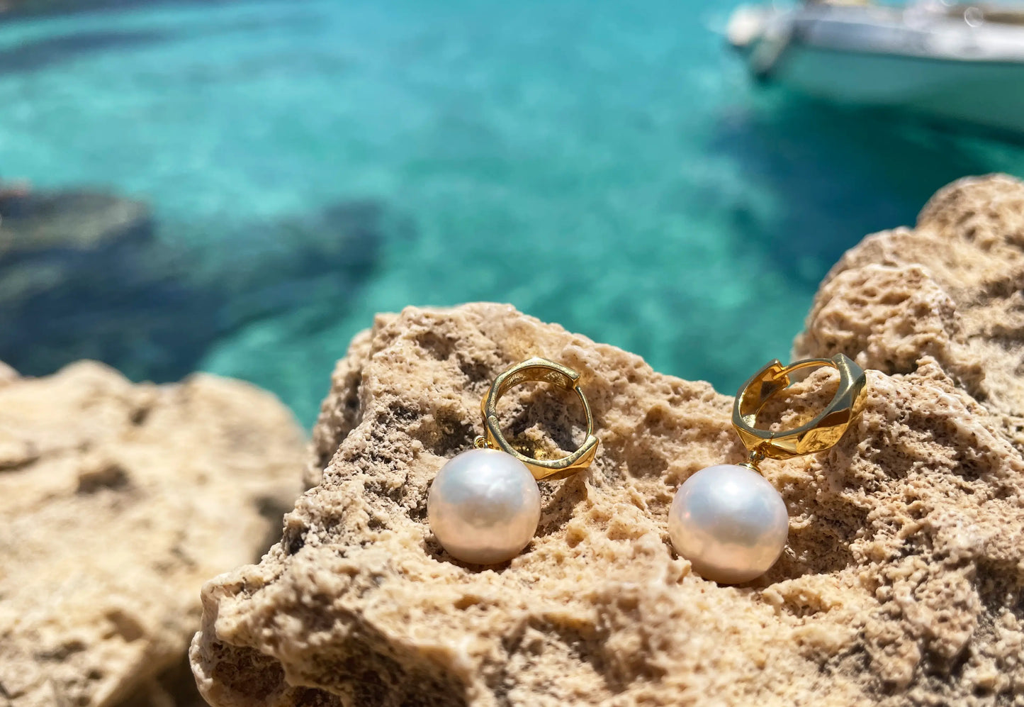 Lady Perfect Sterling Silver 18K Guldpläterad Örhängen