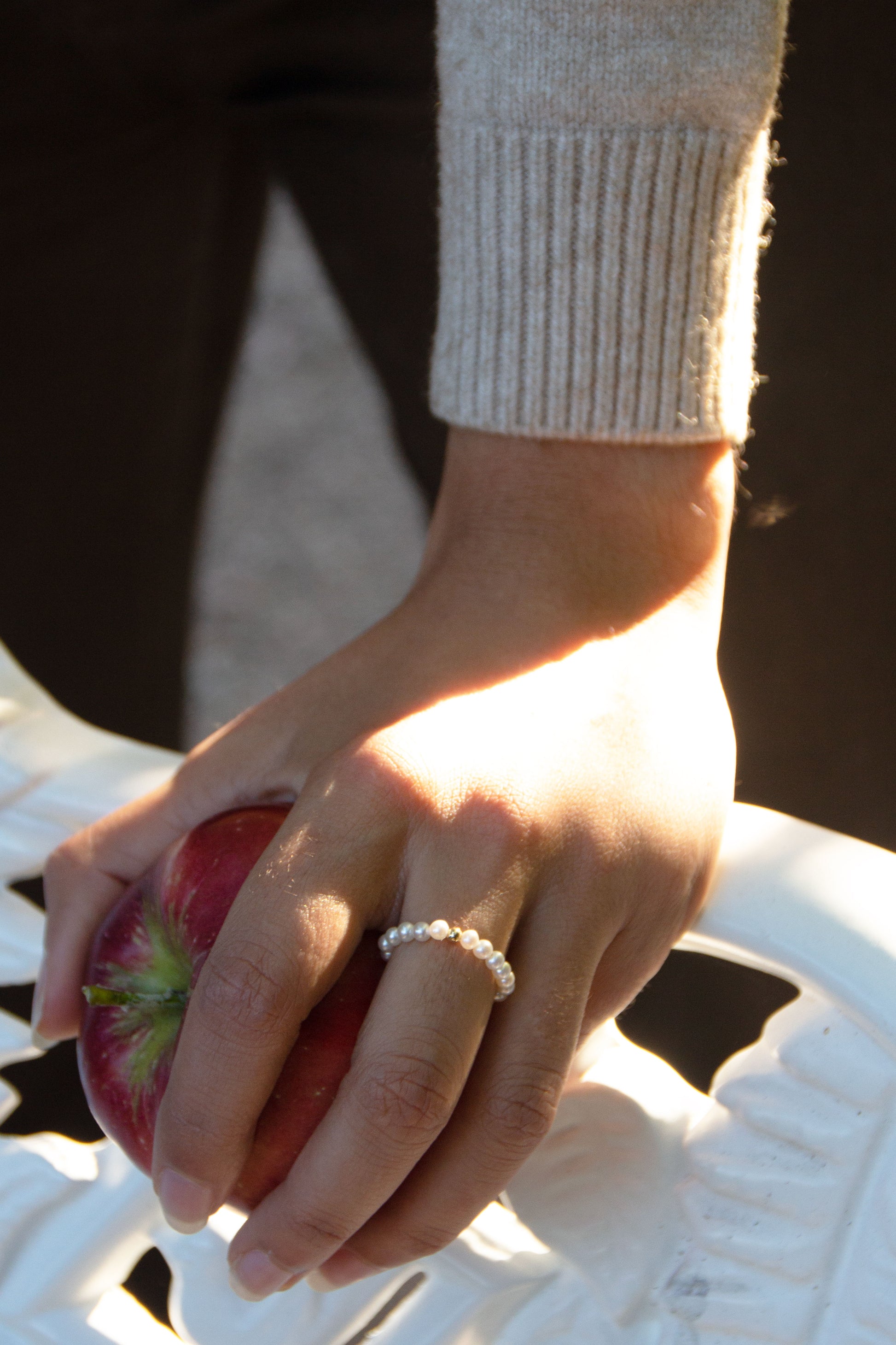 le petit soleil 18K guld ring