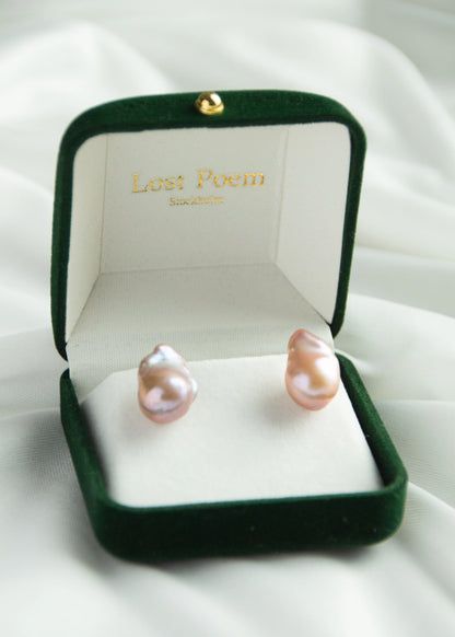 little mermaid silver earrings