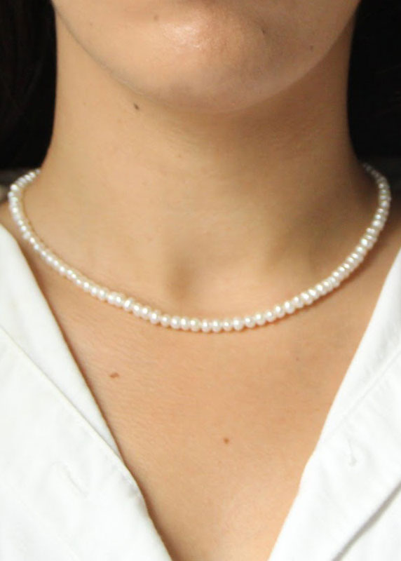 send me flower sterling silver halsband