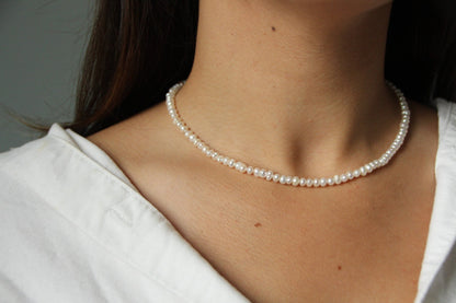 send me flower sterling silver halsband
