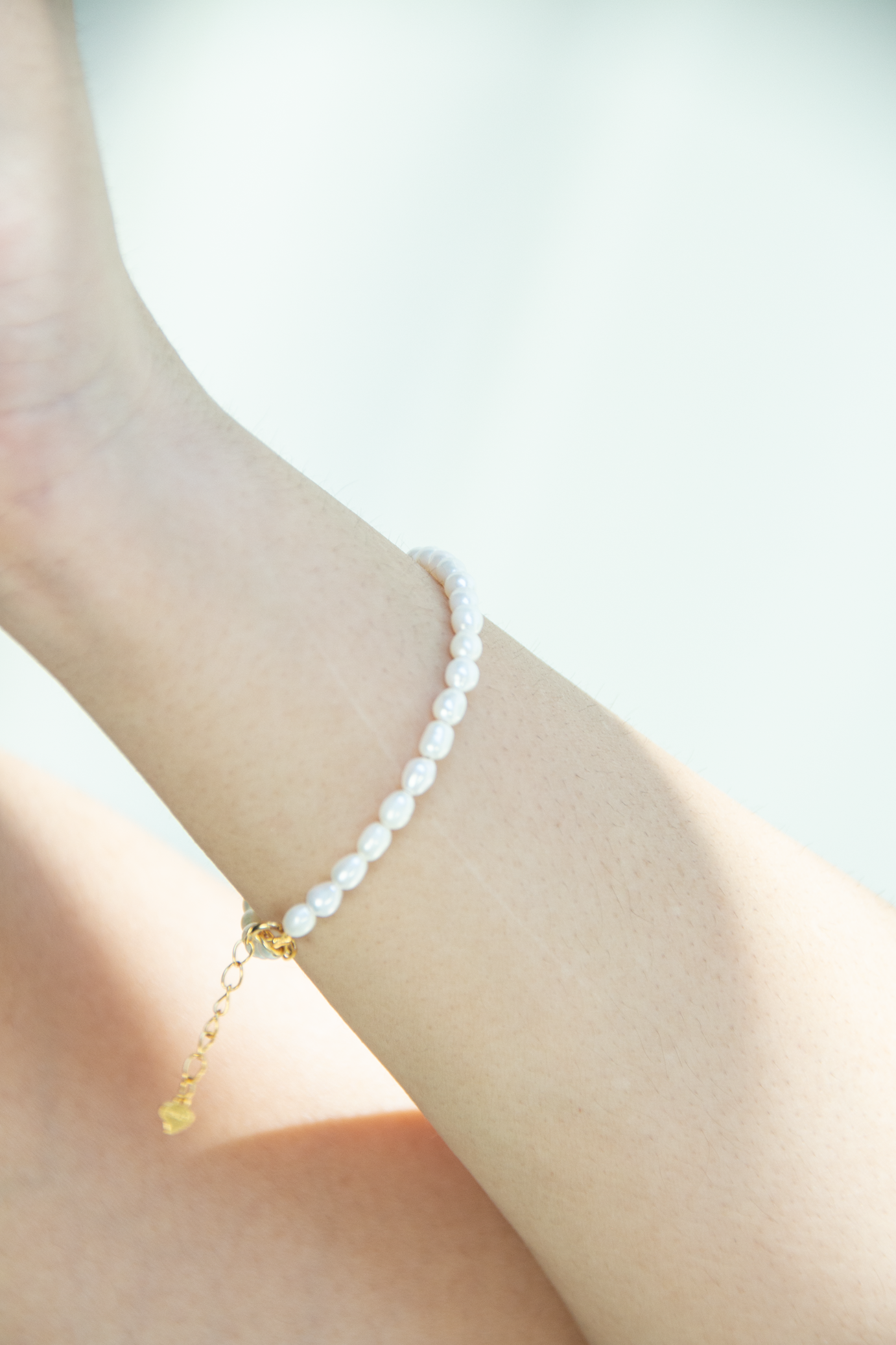 Short Poem 18K Guldpläterat Armband